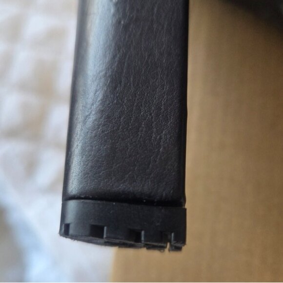 Sleek Black All Saints Heeled Boots with Chunky Heel - Picture 12 of 15